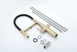 NNEDSZ 2024 WELS Kitchen Mixer brushed Copper Pull Out Spray 3 way filter Faucet s/s 304 Tap