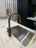 NNEDSZ 2023 Brushed Nickel Pull out Kitchen tap solid stainless steel made