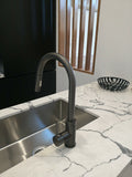 NNEDSZ 2023 Brushed Nickel Pull out Kitchen tap solid stainless steel made