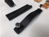 NNEDSZ 100% Genuine Leather Door Knob Cabinet Kitchen Drawer Handle Pull laundry gold
