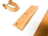 NNEDSZ 100% Genuine Leather Door Knob Cabinet Kitchen Drawer Handle Pull laundry gold