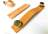 NNEDSZ 100% Genuine Leather Door Knob Cabinet Kitchen Drawer Handle Pull laundry gold