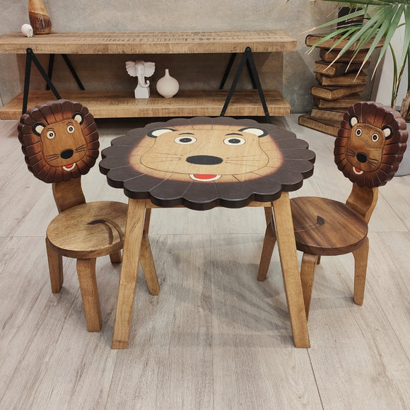 NNEDSZ Lion Table Chairs Set