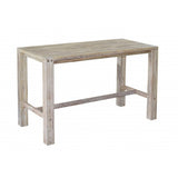 NNEDSZ 1.8 Metre Bar table White Brush Finish