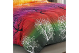 NNEDSZ King Size Cumbria Fairy Forest Quilt Cover Set