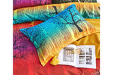NNEDSZ King Size Cumbria Fairy Forest Quilt Cover Set