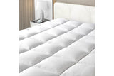 NNEDSZ Queen Size 1000GSM Bamboo Mattress Topper with Gusset Support