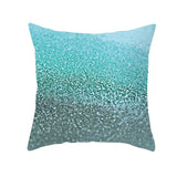 NNEDSZ Aqua Blue Sea Style Cushion Covers 4pcs Pack