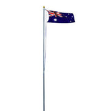 NNEDSZ 6.0m Flag Pole Full Set / Kit w Australian Flag
