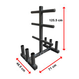 NNEDSZ Weight Tree Bar Rack Holder Storage