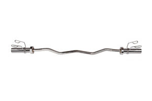 NNEDSZ Olympic Curl Bar Barbell Heavy Duty EZ with Spring Collars