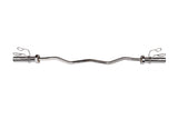 NNEDSZ Olympic Curl Bar Barbell Heavy Duty EZ with Spring Collars