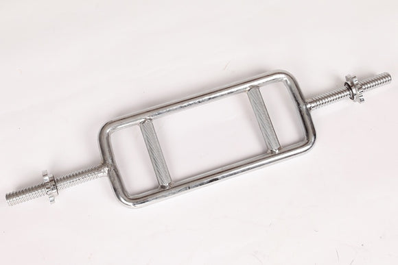 NNEDSZ Tricep Bar Barbell Heavy Duty with Spinlock Collars