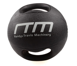 NNEDSZ Double-Handled Rubber Medicine Core Ball