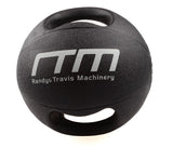 NNEDSZ Double-Handled Rubber Medicine Core Ball