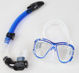 NNEDSZ Adult Snorkeling Swimming Diving Mask & Snorkel - Quality Tempered Glass