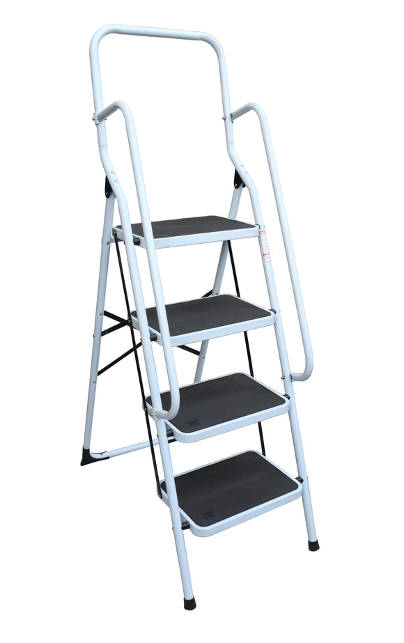 NNEDSZ Non Slip 4 Step Steel Ladder