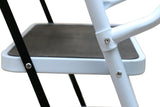 NNEDSZ Non Slip 4 Step Steel Ladder