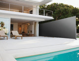 NNEDSZ Retractable Side Awning Shade