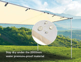 NNEDSZ x 2m Car Side Awning Roof