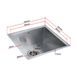 NNEDSZ Steel Sink - 440 x 440mm