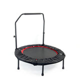 NNEDSZ Rebounder Trampoline With Handle Rail
