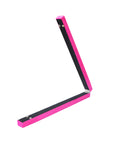 NNEDSZ (8FT) Gymnastics Folding Balance Beam Pink Synthetic Suede