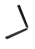 NNEDSZ (8FT) Gymnastics Folding Balance Beam Black Synthetic Suede