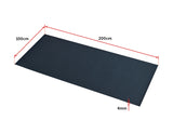 NNEDSZ Gym Rubber Floor Mat Reduce Treadmill Vibration