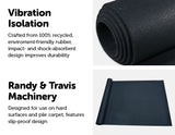 NNEDSZ Gym Rubber Floor Mat Reduce Treadmill Vibration