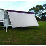 NNEDSZ Caravan Privacy Screen Side Sunscreen Sun Shade for 14' Roll Out Awning