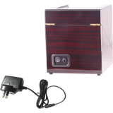 NNEDSZ Automatic Dual Watch Winder Wood Display Box Case Motor Rotation Storage