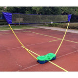 NNEDSZ Folding Portable Badminton Combo Set Volleyball Net Outdoor Sports