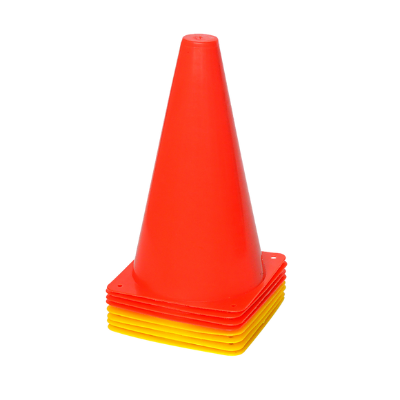 NNEDSZ 230mm Training Cones Set Witches Hat Football Soccer Rugby Traffic