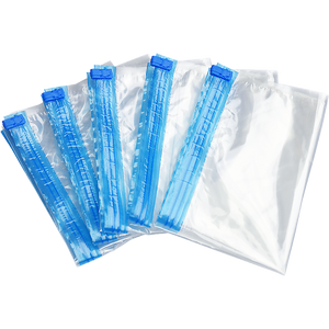 NNEDSZ Travel Space Saver Saving Hand Roll Up Roller Seal No Vacuum Storage Bag x 20