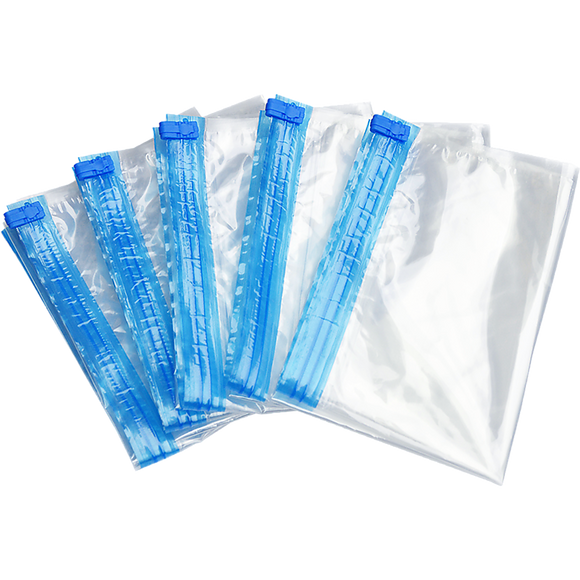 NNEDSZ Travel Space Saver Saving Hand Roll Up Roller Seal No Vacuum Storage Bag x 20