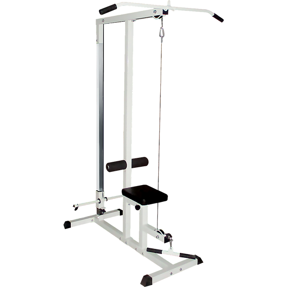 NNEDSZ Home Fitness Multi Gym Lat Pull Down Workout Machine Bench Exercise