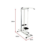 NNEDSZ Home Fitness Multi Gym Lat Pull Down Workout Machine Bench Exercise