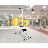 NNEDSZ Home Fitness Multi Gym Lat Pull Down Workout Machine Bench Exercise