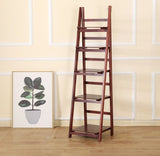 NNEDSZ Tier Wooden Ladder Shelf Stand Storage Book Shelves Shelving Display Rack