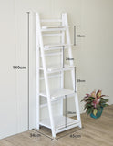 NNEDSZ Tier Wooden Ladder Shelf Stand Storage Book Shelves Shelving Display Rack