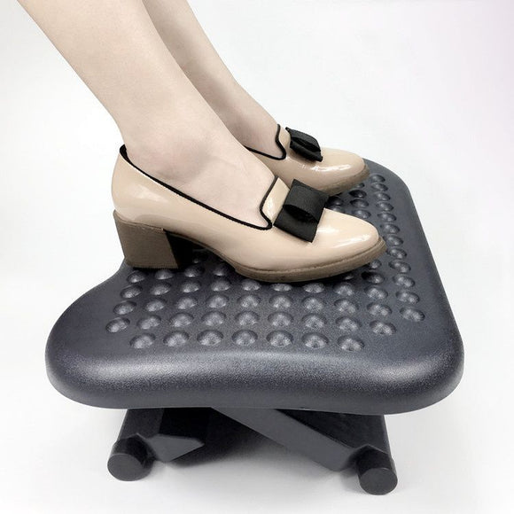 NNEDSZ Under Desk Foot / Leg Rest for Office Chair Ergonomic Computer Plastic