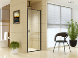 NNEDSZ Semi Frameless Shower Screen (74~82) x 195cm Australian Safety Glass