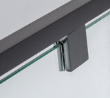 NNEDSZ Semi Frameless Shower Screen (82~90) x 195cm Australian Safety Glass