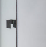 NNEDSZ Semi Frameless Shower Screen (82~90) x 195cm Australian Safety Glass