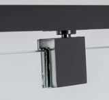 NNEDSZ Frameless Shower Screen (98~106)x 195cm & (89~92)x 195cm Side AS/NZS Glass