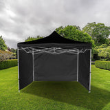 NNEDSZ 3x3m Popup Gazebo Party Tent Marquee Black