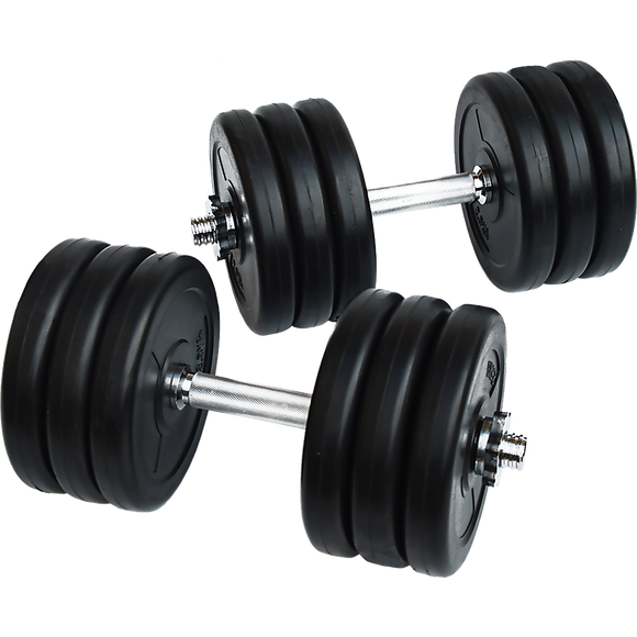NNEDSZ 35KG Dumbbell Adjustable Weight Set