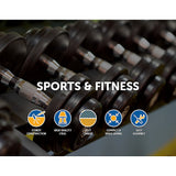 NNEDSZ 35KG Dumbbell Adjustable Weight Set