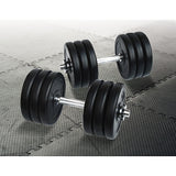 NNEDSZ 35KG Dumbbell Adjustable Weight Set